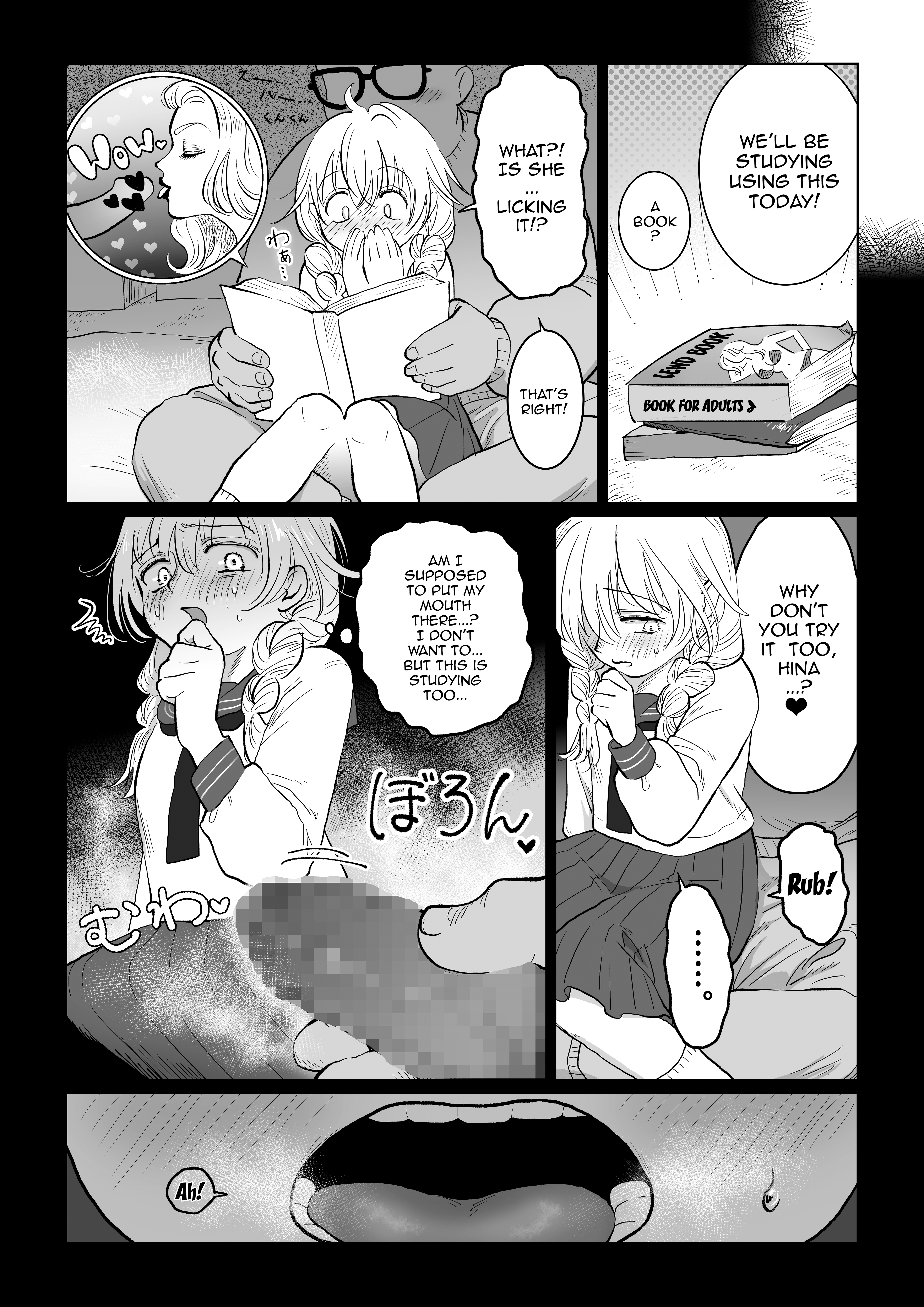 Hentai Manga Comic-An Old Man Teaching An Ignorant Girl All About Sex - First Part-Read-21